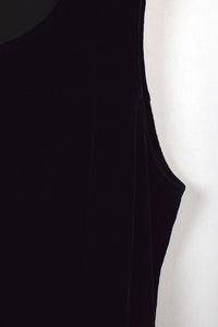 Black Velvet Dress