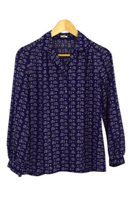 Abstract Print Blouse