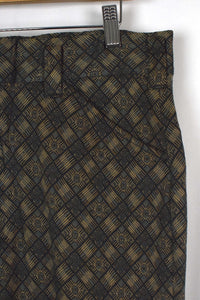 70s/80s Diamond Print Pants