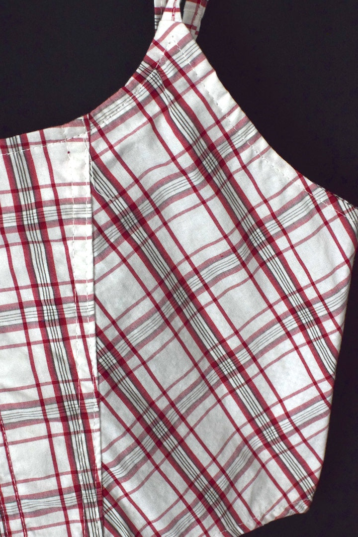 Reworked Ralph Lauren Brand Corset Style Top