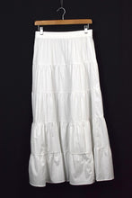Load image into Gallery viewer, NEW White Tiered Skirt
