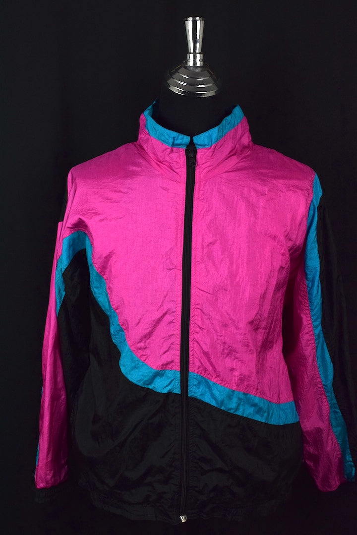 Pink and Black Spray Jacket