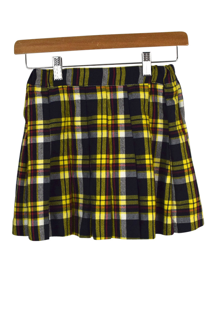 Checked Mini Skirt
