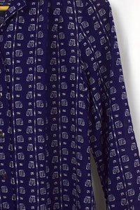 Abstract Print Blouse