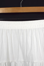 Load image into Gallery viewer, NEW White Tiered Skirt
