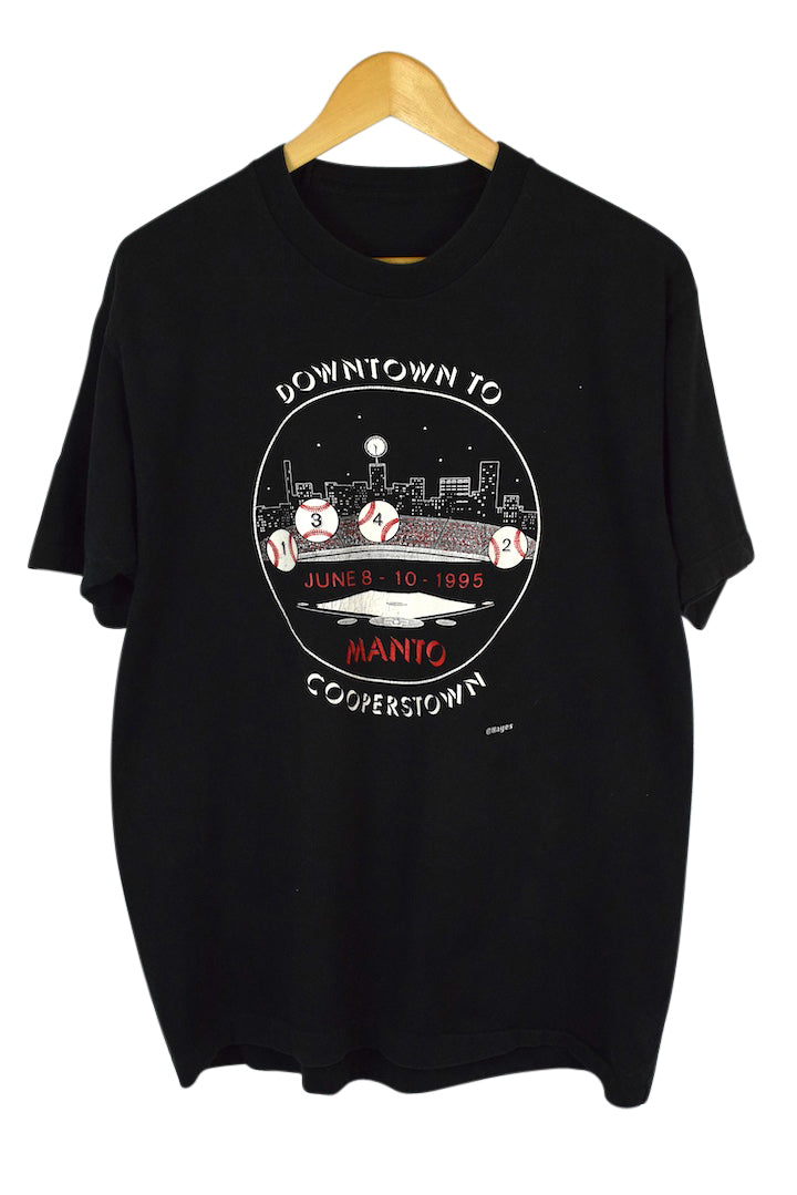 1995 Downtown to Cooperstown Stadium t-shirt
