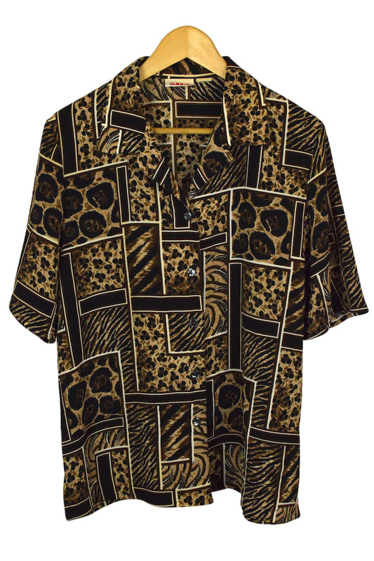 Animal Print Blouse