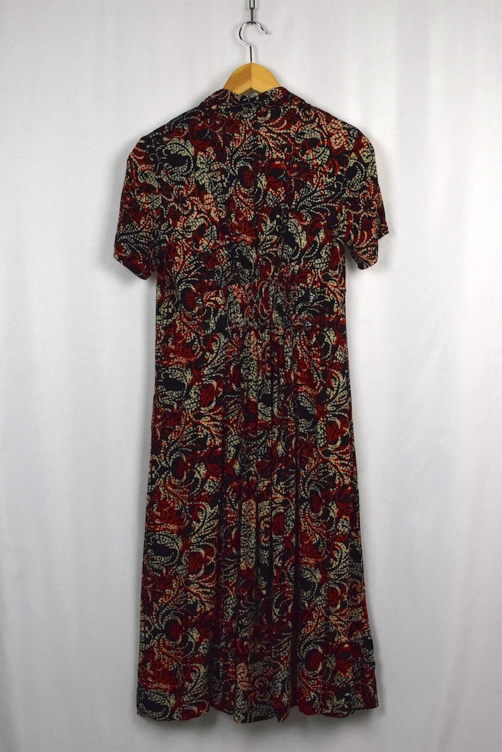 Abstract Print Dress