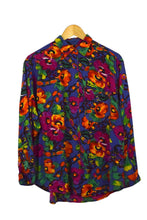 Load image into Gallery viewer, Colourful Floral Print Blouse
