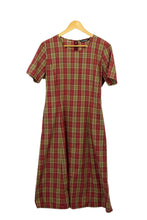 Load image into Gallery viewer, Checkered Print Dress

