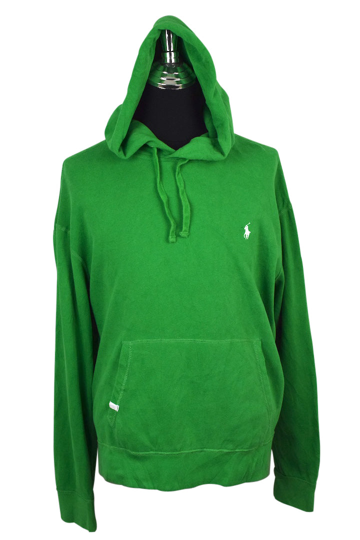 Green Ralph Lauren Brand Hoodie