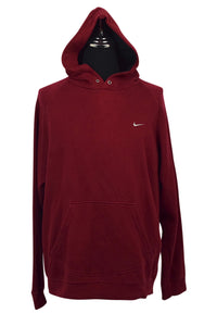 Red Nike Brand Hoodie
