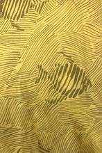 Load image into Gallery viewer, Yellow Abstract Fish Print Skirt
