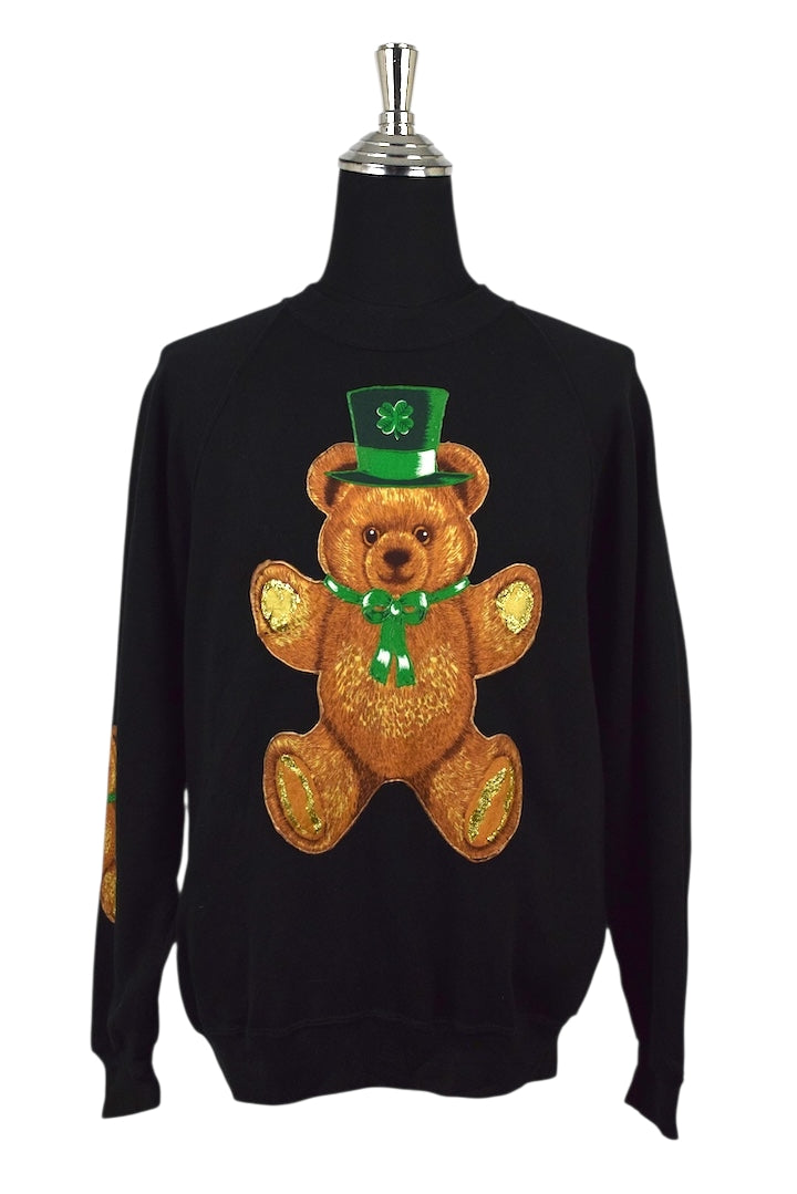 80s/90s St. Patricks Day Bear Sweatshirt