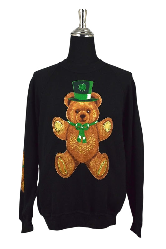 80s/90s St. Patricks Day Bear Sweatshirt