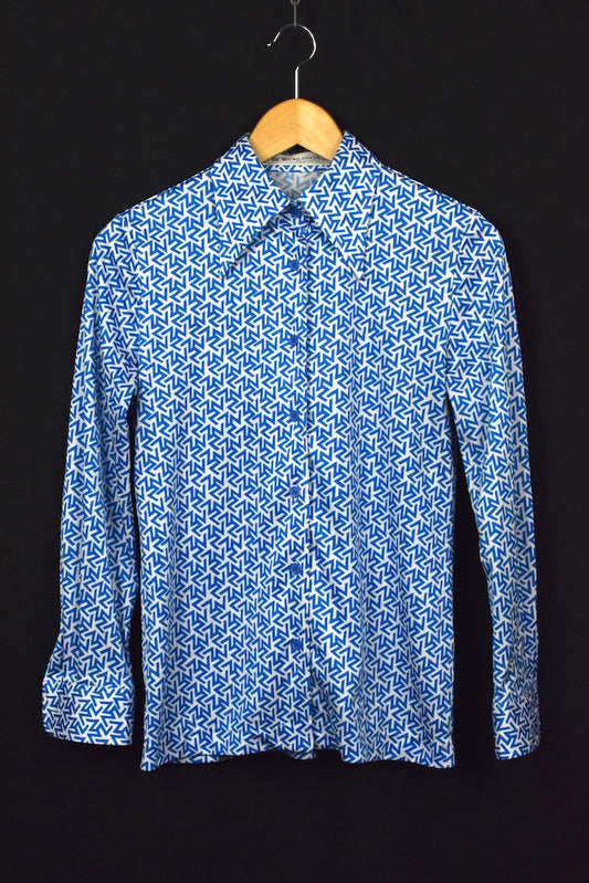 Abstract Print Blouse
