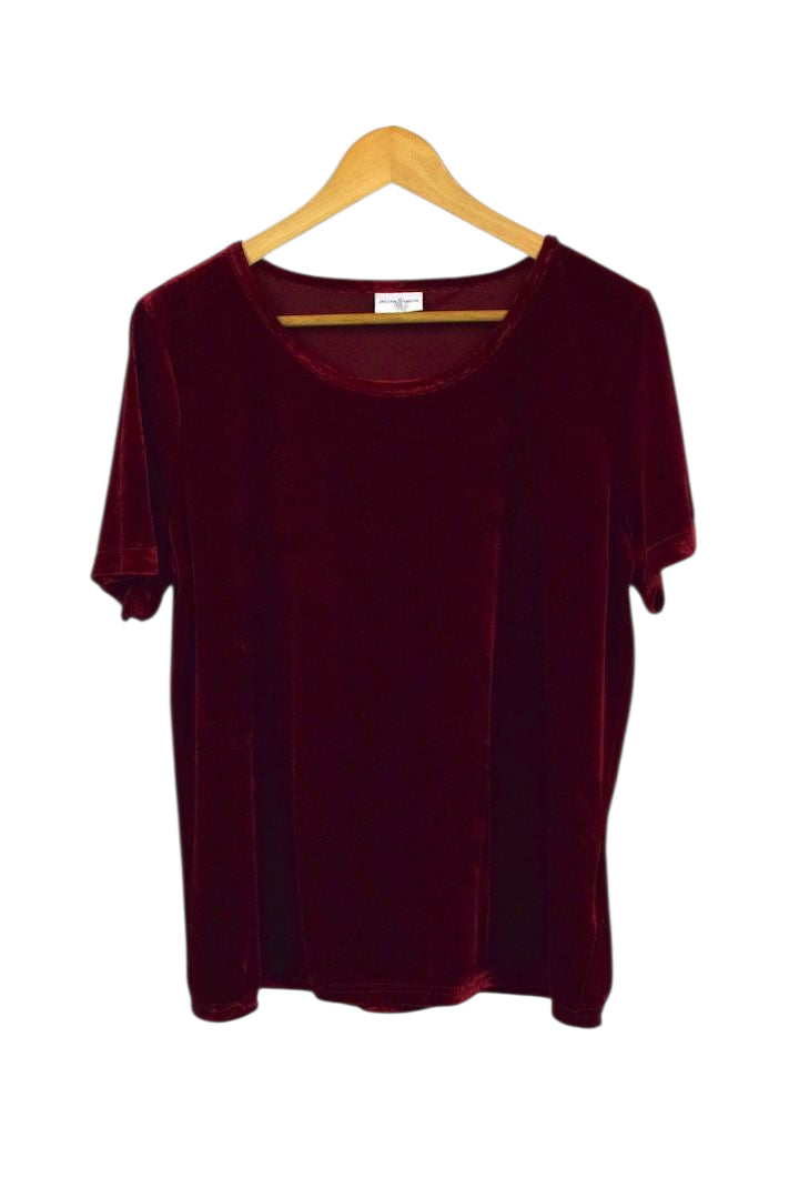 Red Velvet Top