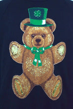 Load image into Gallery viewer, 80s/90s St. Patricks Day Bear Sweatshirt
