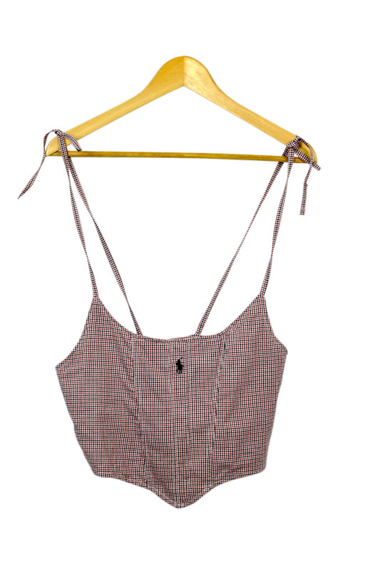 Reworked Ralph Lauren Brand Corset Top