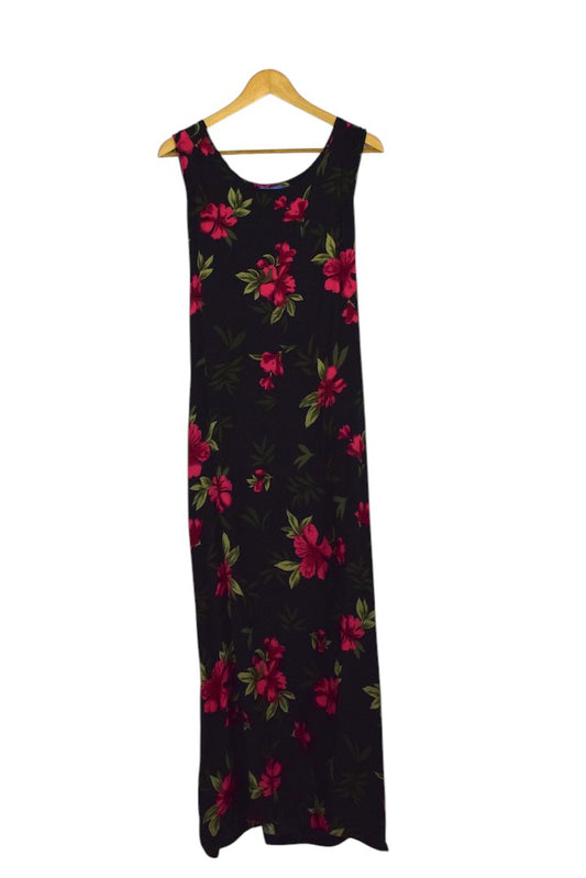 Floral Print Hawaiian Dress