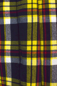 Checked Mini Skirt