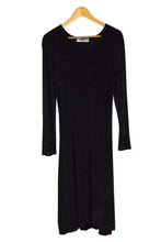 Load image into Gallery viewer, 80s/90s Black Velvet Dress

