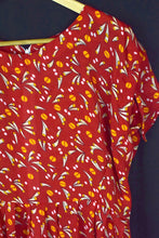 Load image into Gallery viewer, Reworked Abstract Print Dress
