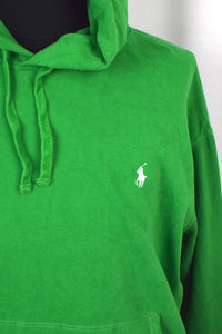 Green Ralph Lauren Brand Hoodie