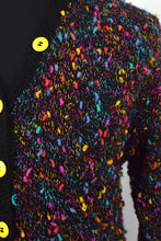 Load image into Gallery viewer, Multicoloured Knitted Cardigan
