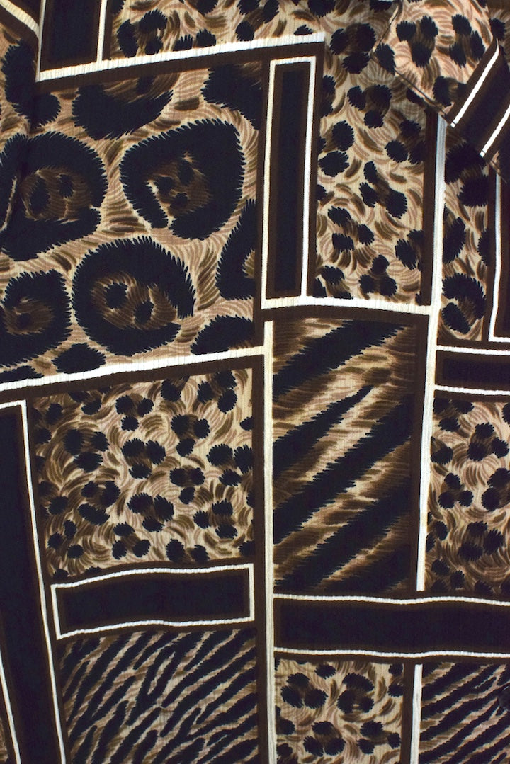 Animal Print Blouse
