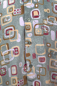 Abstract Square Print Shirt