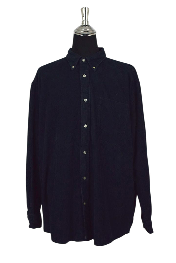 Navy Corduroy Shirt