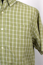 Load image into Gallery viewer, Eddie Bauer Brand Green Checkered Shirt
