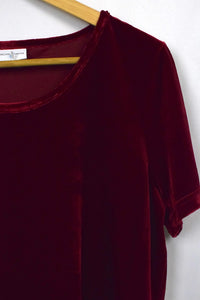 Red Velvet Top