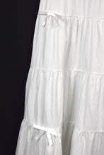 Load image into Gallery viewer, NEW White Tiered Skirt
