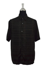 Load image into Gallery viewer, Black Abstract Print Party Shirt
