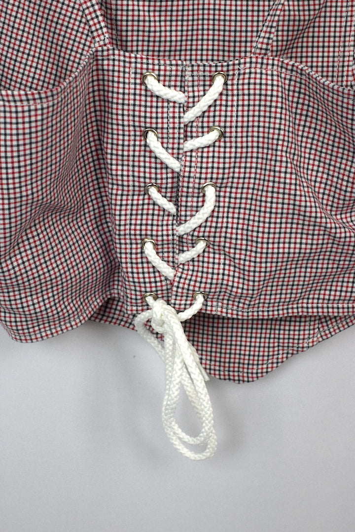 Reworked Ralph Lauren Brand Corset Top