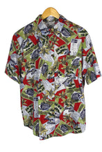 Load image into Gallery viewer, 80s/90s Post Card Print Blouse

