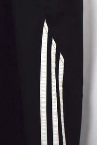 Black Adidas Brand Track Pants