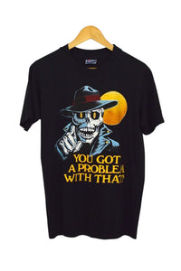 1989 'Got a Problem?' Skeleton T-Shirt