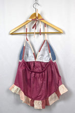 Load image into Gallery viewer, Reworked Halterneck Babydoll Top
