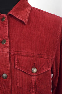 Red Corduroy Jacket