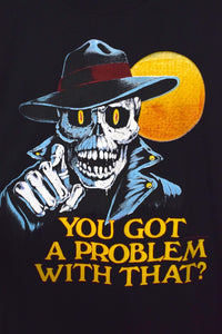 1989 'Got a Problem?' Skeleton T-Shirt