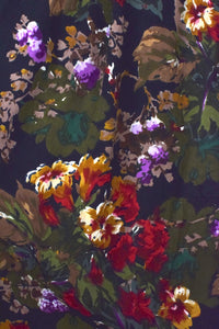 80s/90s Floral Print Skirt