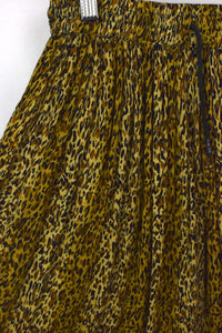 Cheetah Print Skirt