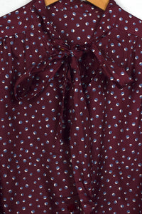 Reworked Red Blouse