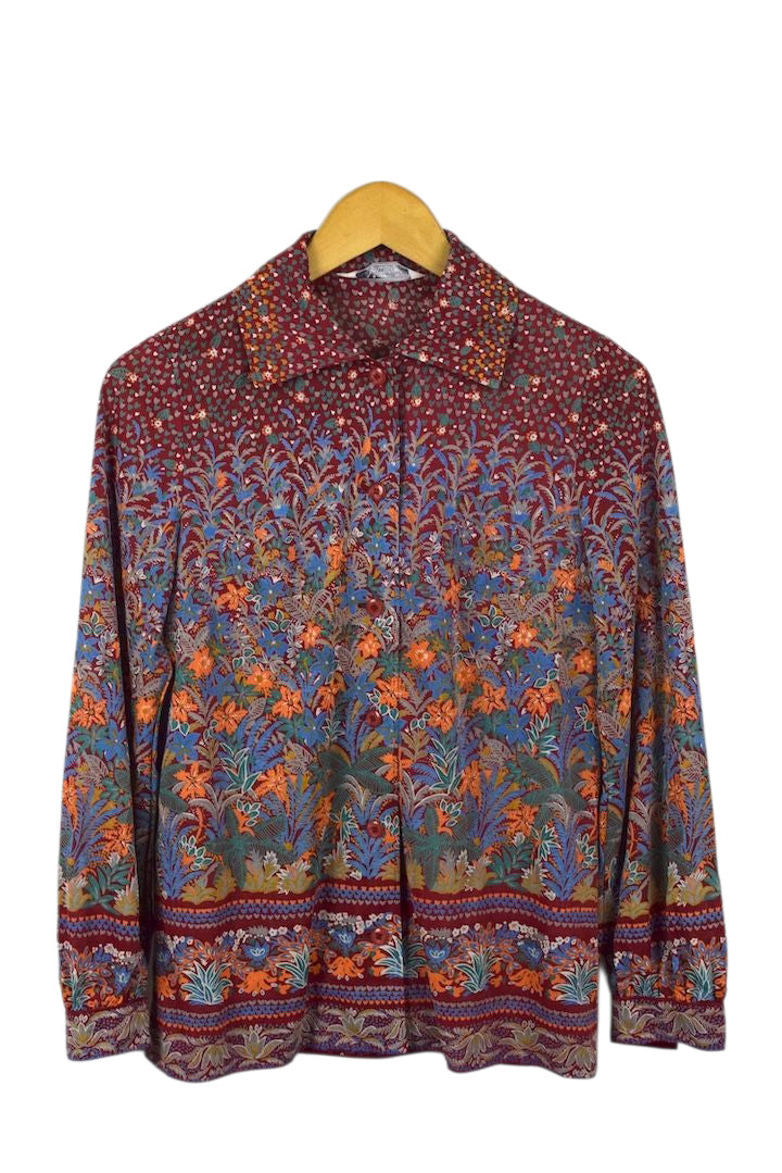 Floral Print Blouse