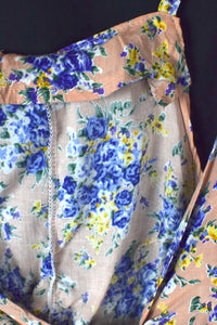 Reworked Pink Tie-Up Top