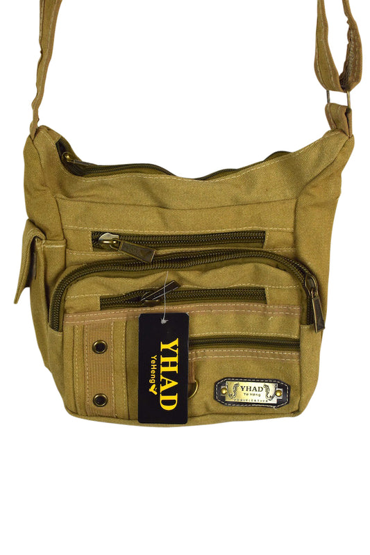 NEW Beige Canvas Satchel Bag