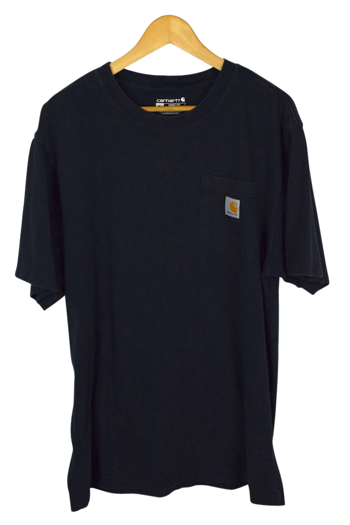 Navy Carhartt Brand T-shirt